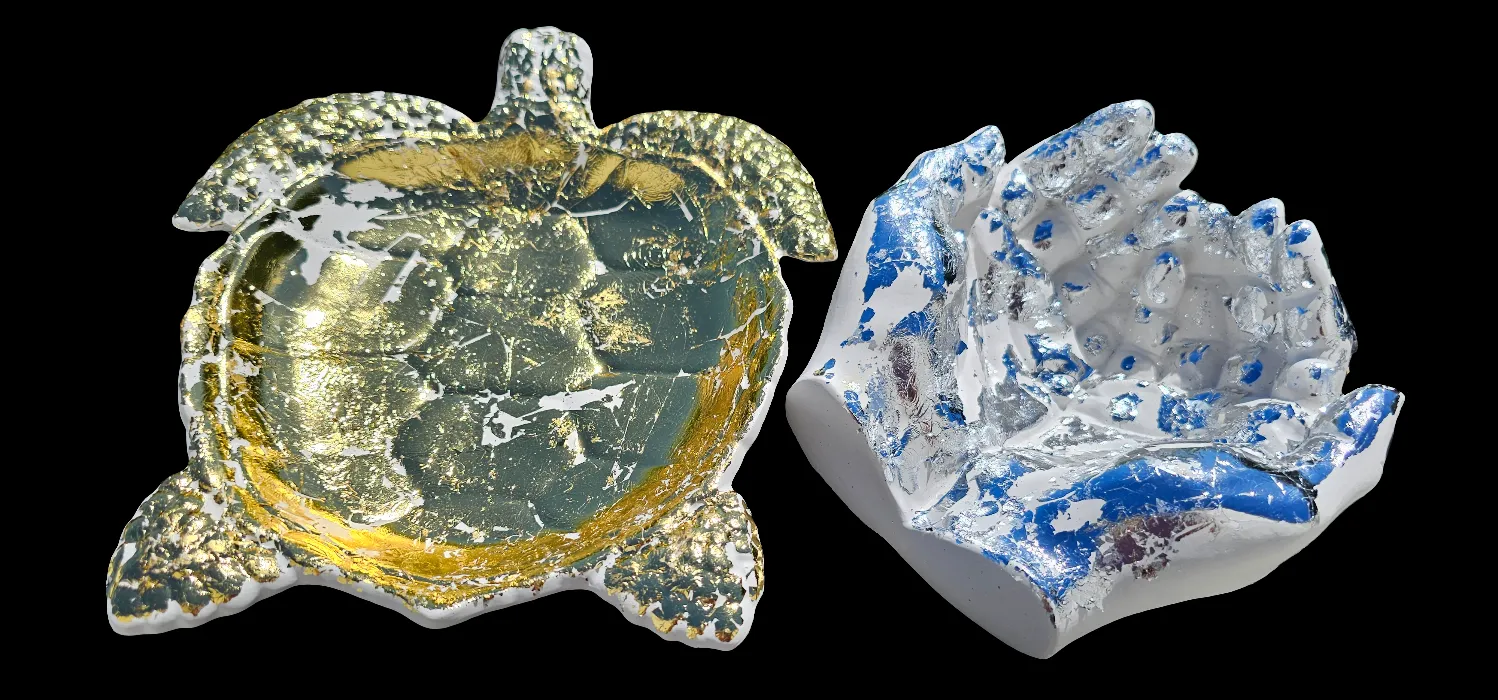 HANDMADE GOLD & SILVER PLASTER GOODIEZ