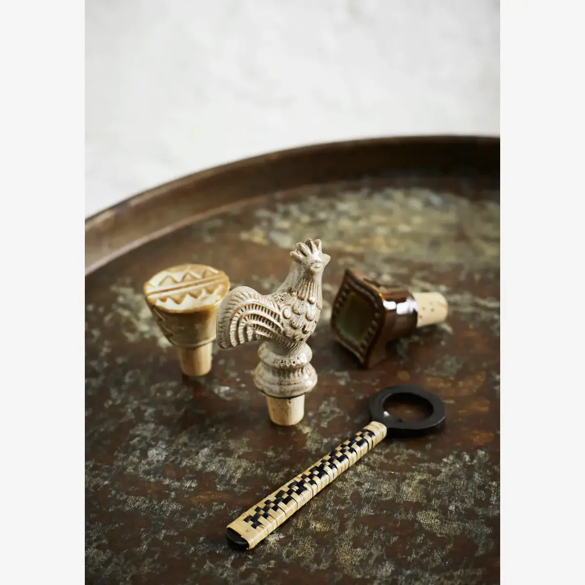 Handmade Stoneware Bottle Stopper
