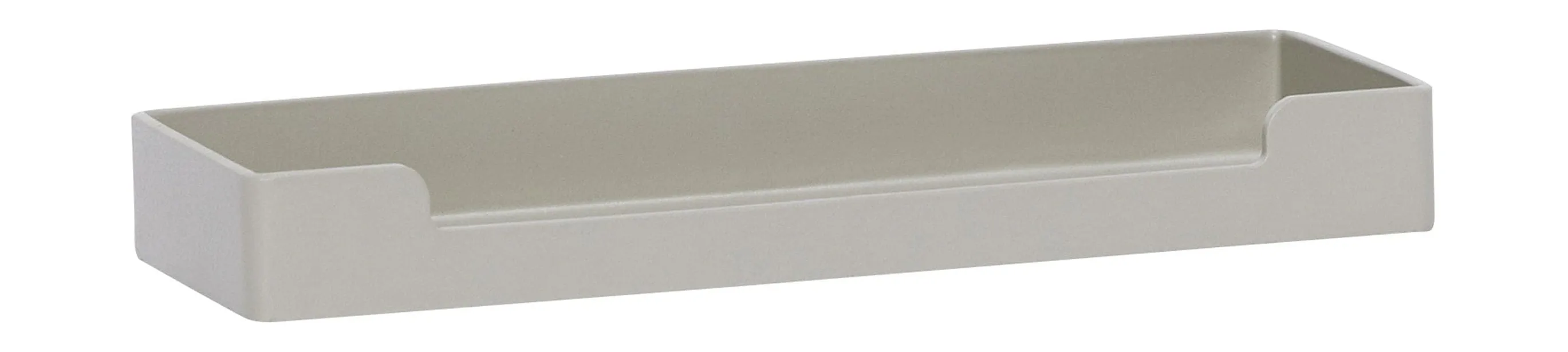 Hübsch District Storage Tray Square, Light Grey