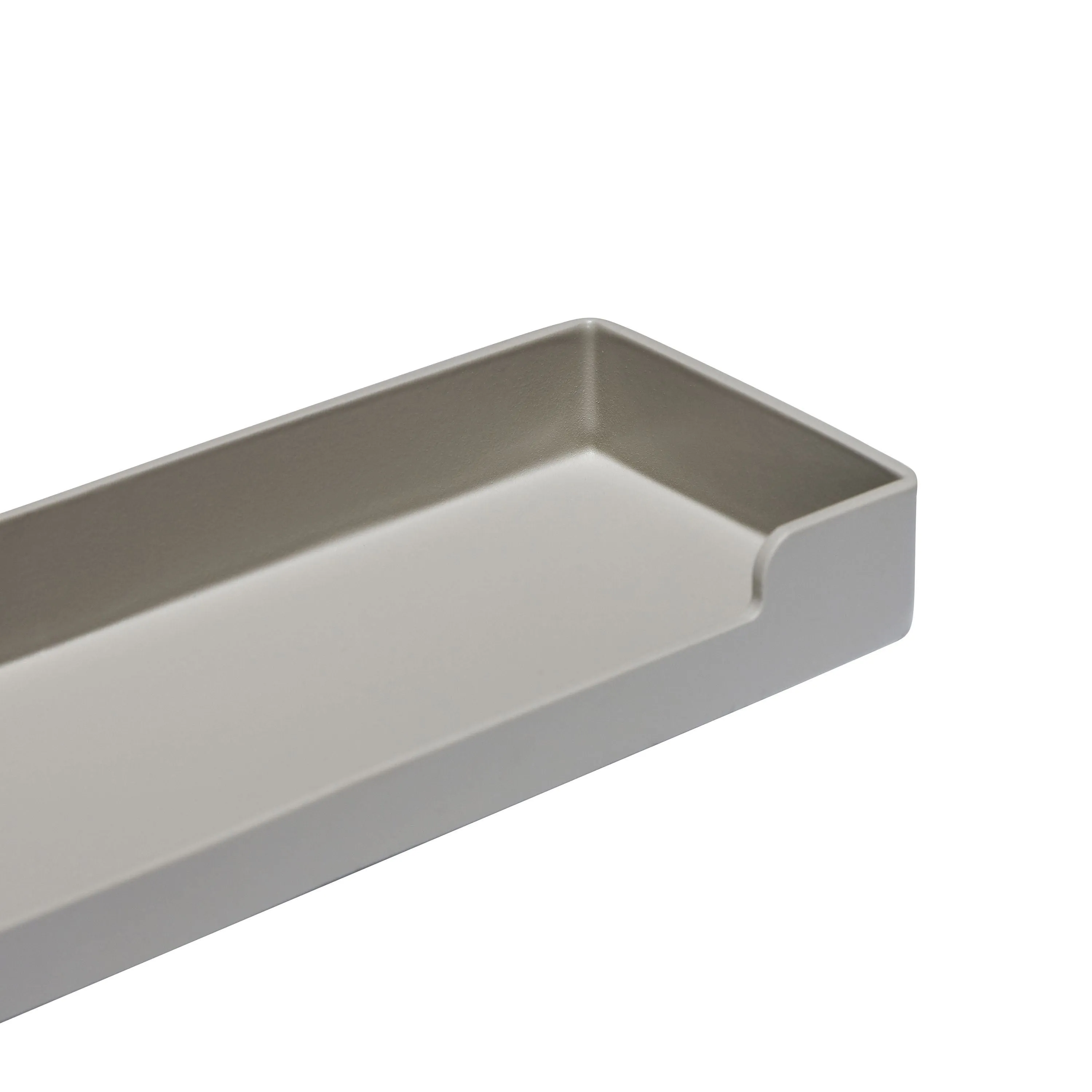 Hübsch District Storage Tray Square, Light Grey