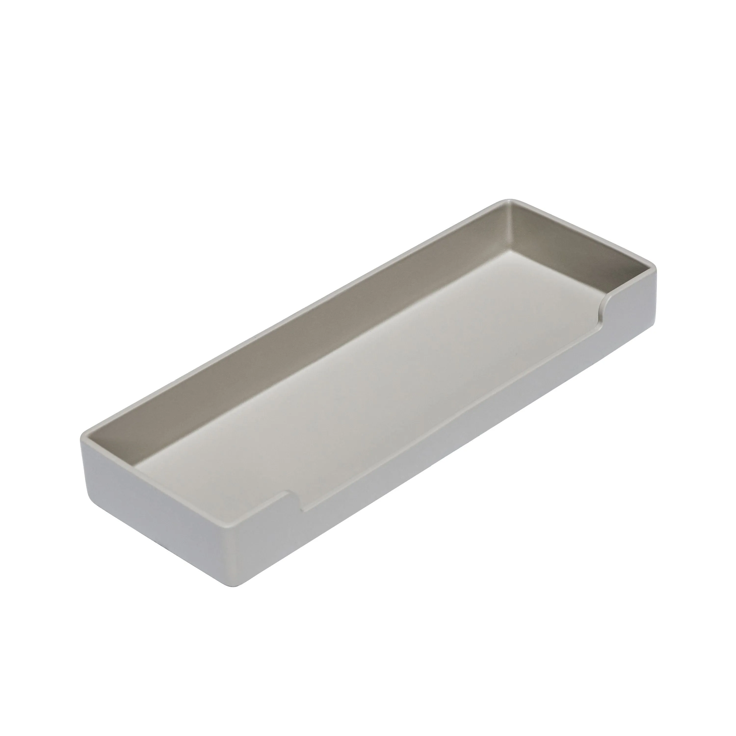 Hübsch District Storage Tray Square, Light Grey