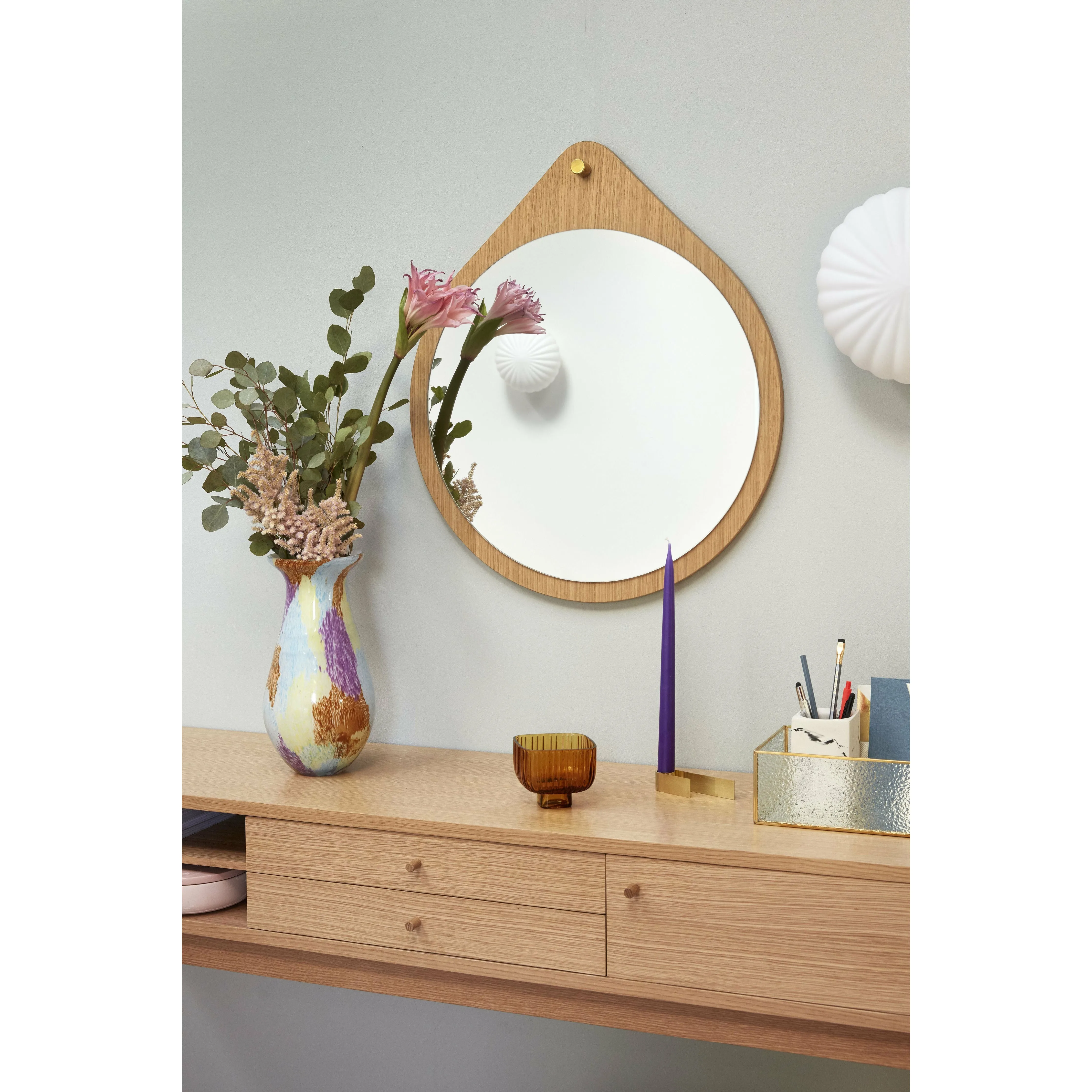Hübsch Drop Mirror