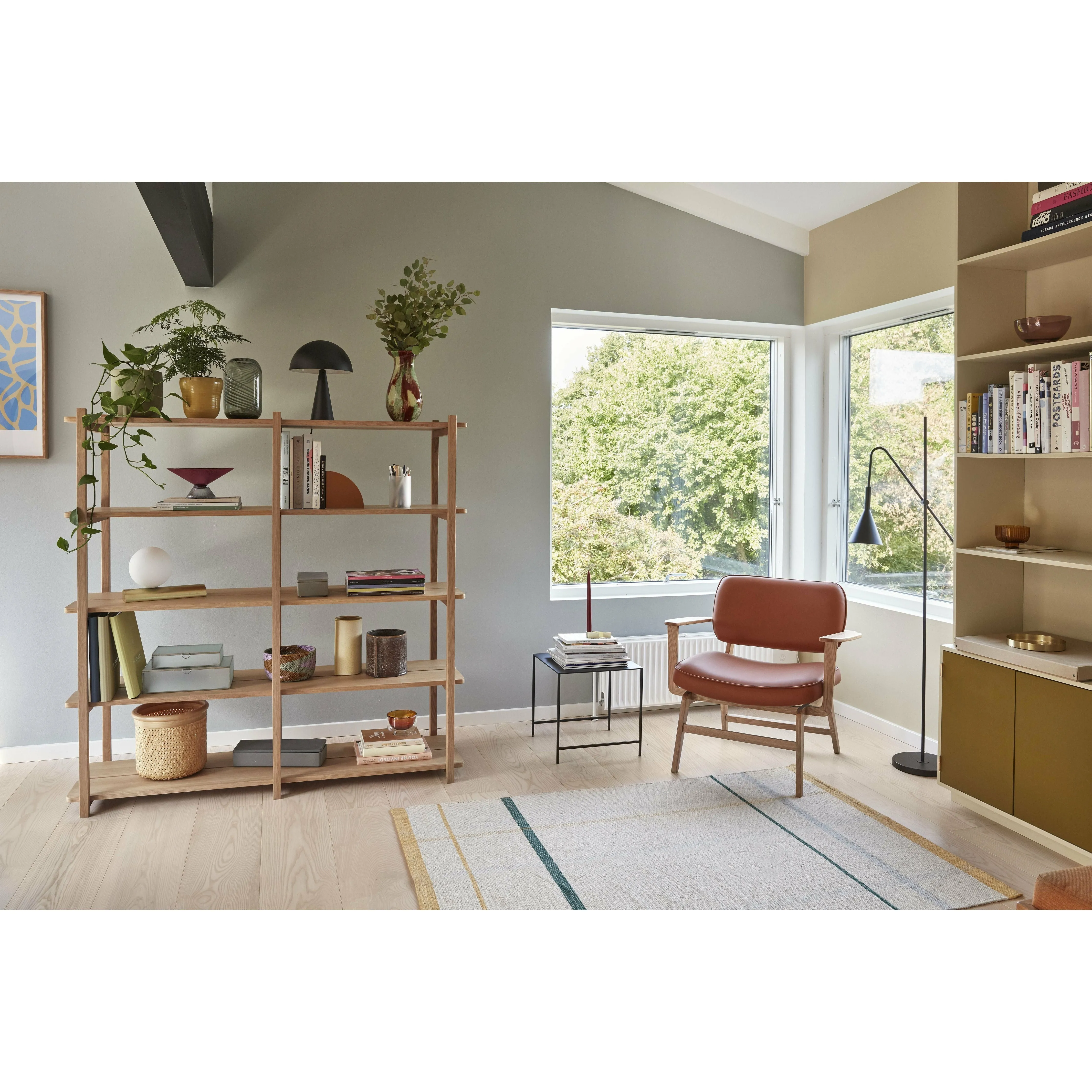 Hübsch Quadrum Rug, Multicolour
