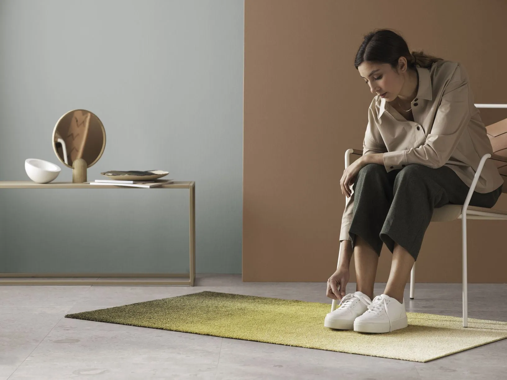 Heymat Doormat Dis Moss, 85x115 Cm