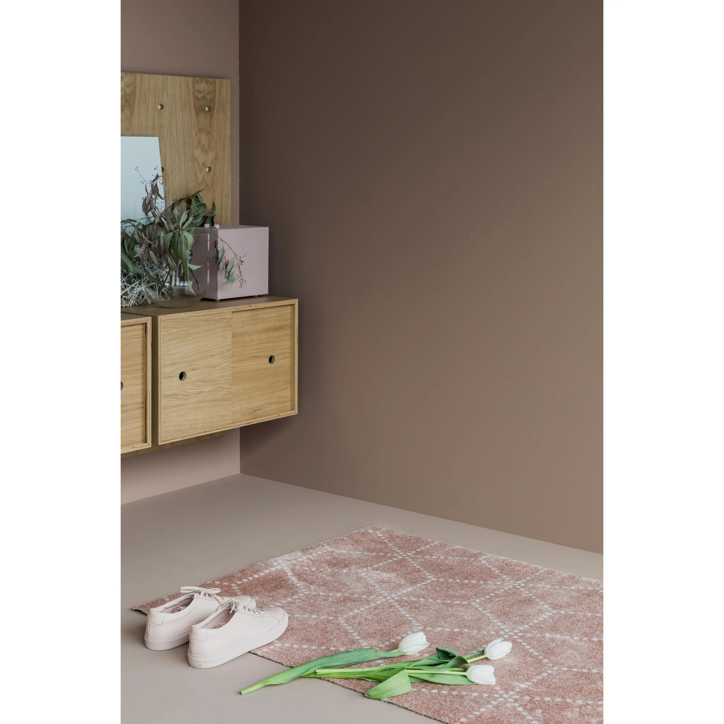 Heymat Doormat Hagl Blush, 60x85cm