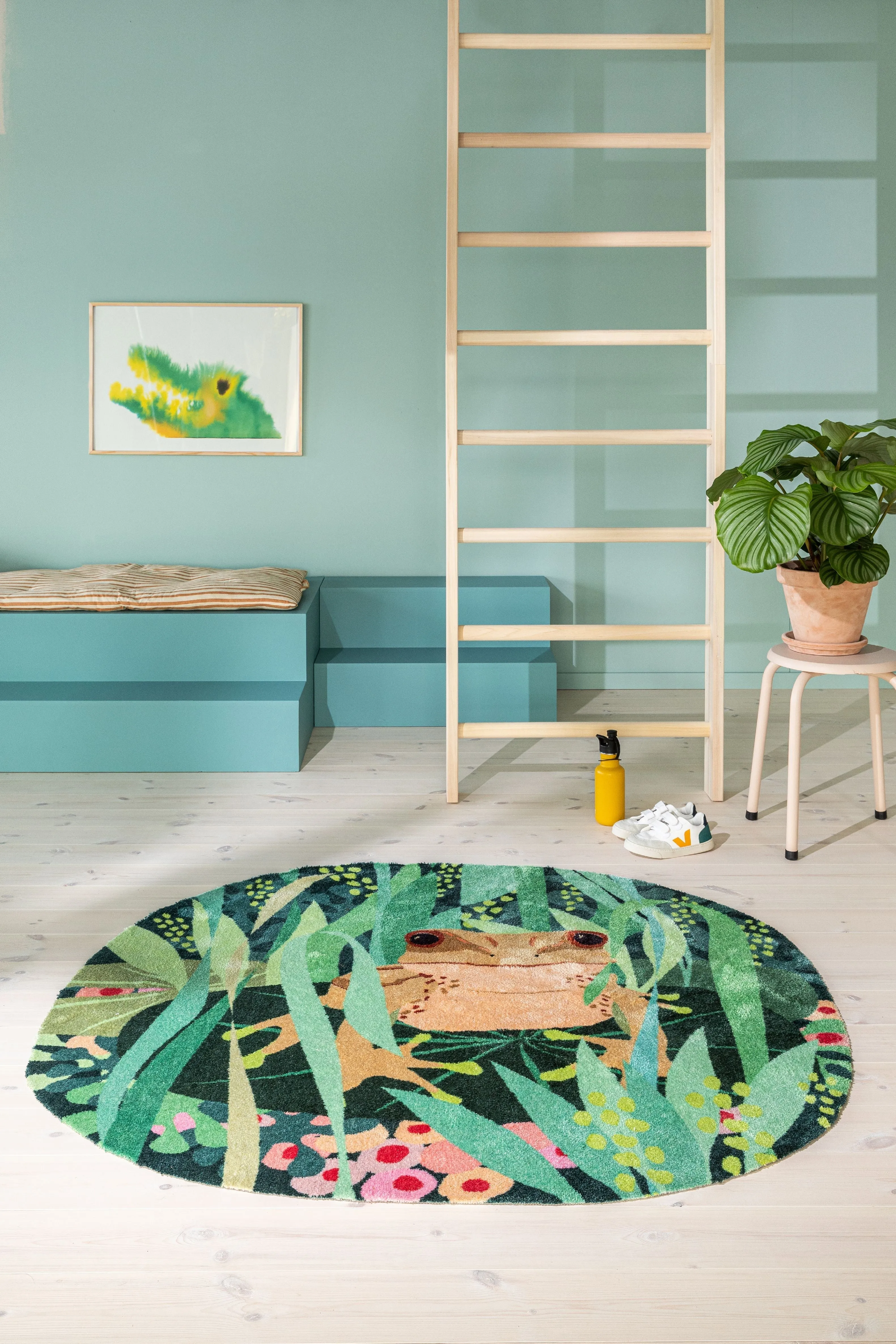 Heymat Wildlife Doormat, Frog
