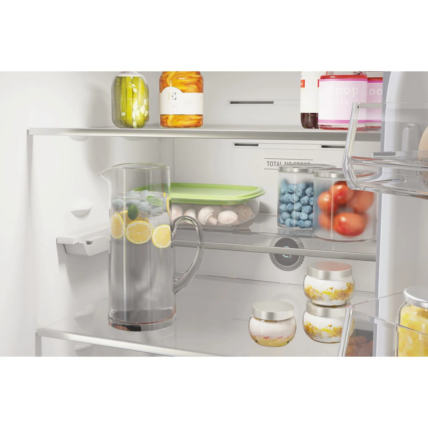Hotpoint H9X 94T SX Freestanding 367L Fridge Freezer - Graphite, C Rated