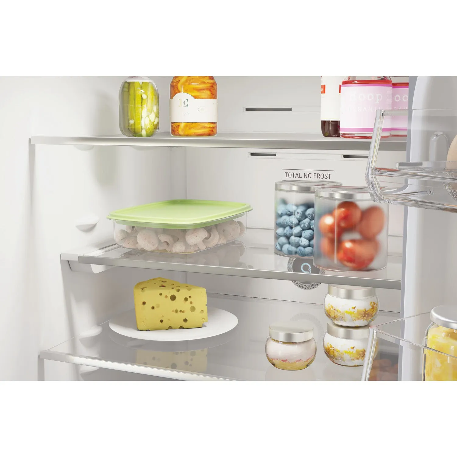 Hotpoint H9X 94T SX Freestanding 367L Fridge Freezer - Graphite, C Rated