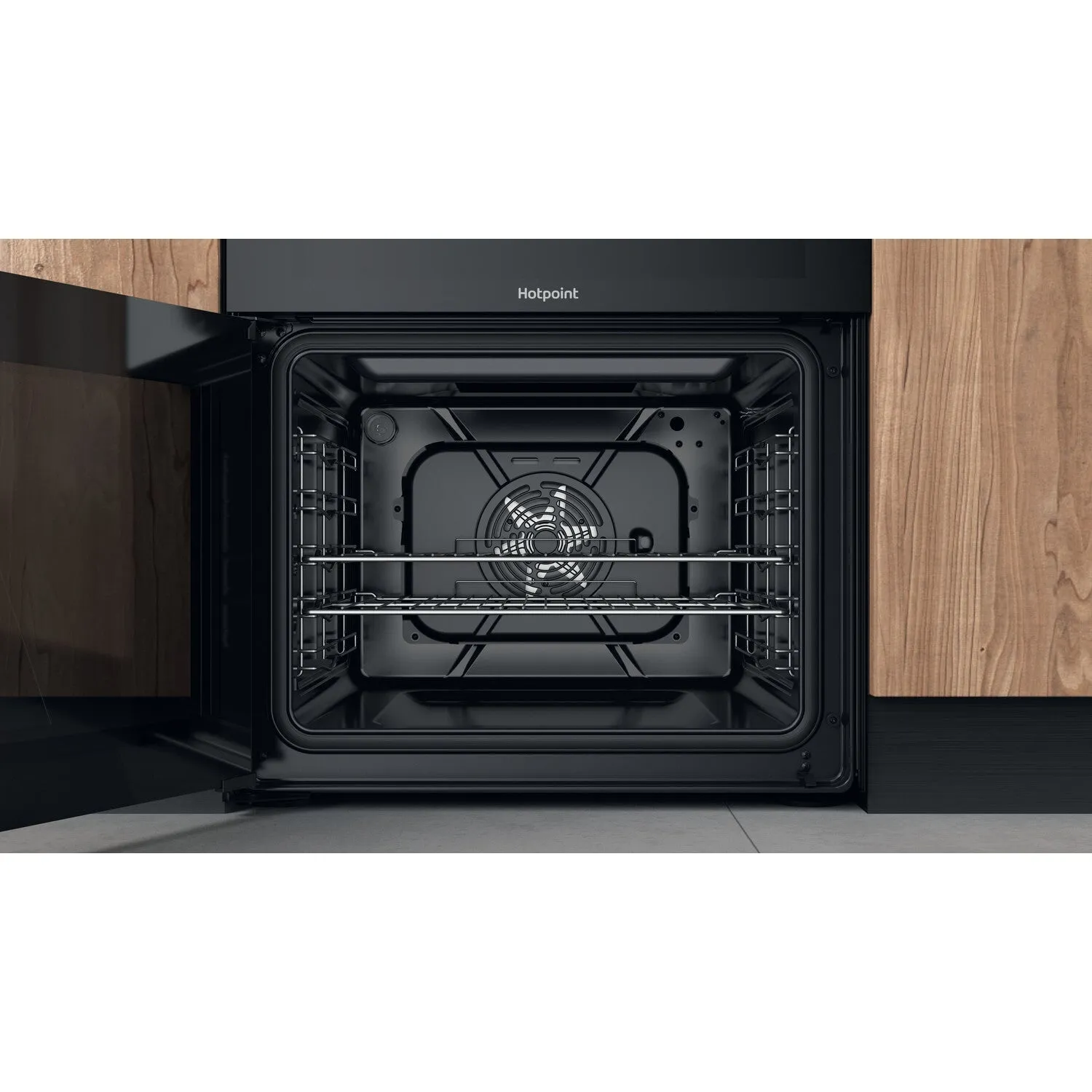 Hotpoint HDT67I9HM2C/UK Freestanding Electric Cooker - Induction Hob, Black