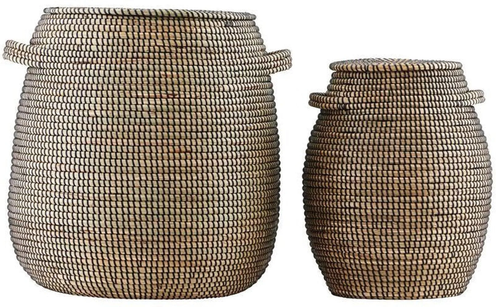 House Doctor Baskets, Hd Effect, Black/Natural