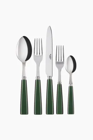 Icon 5 Dark Green Piece Plate Setting