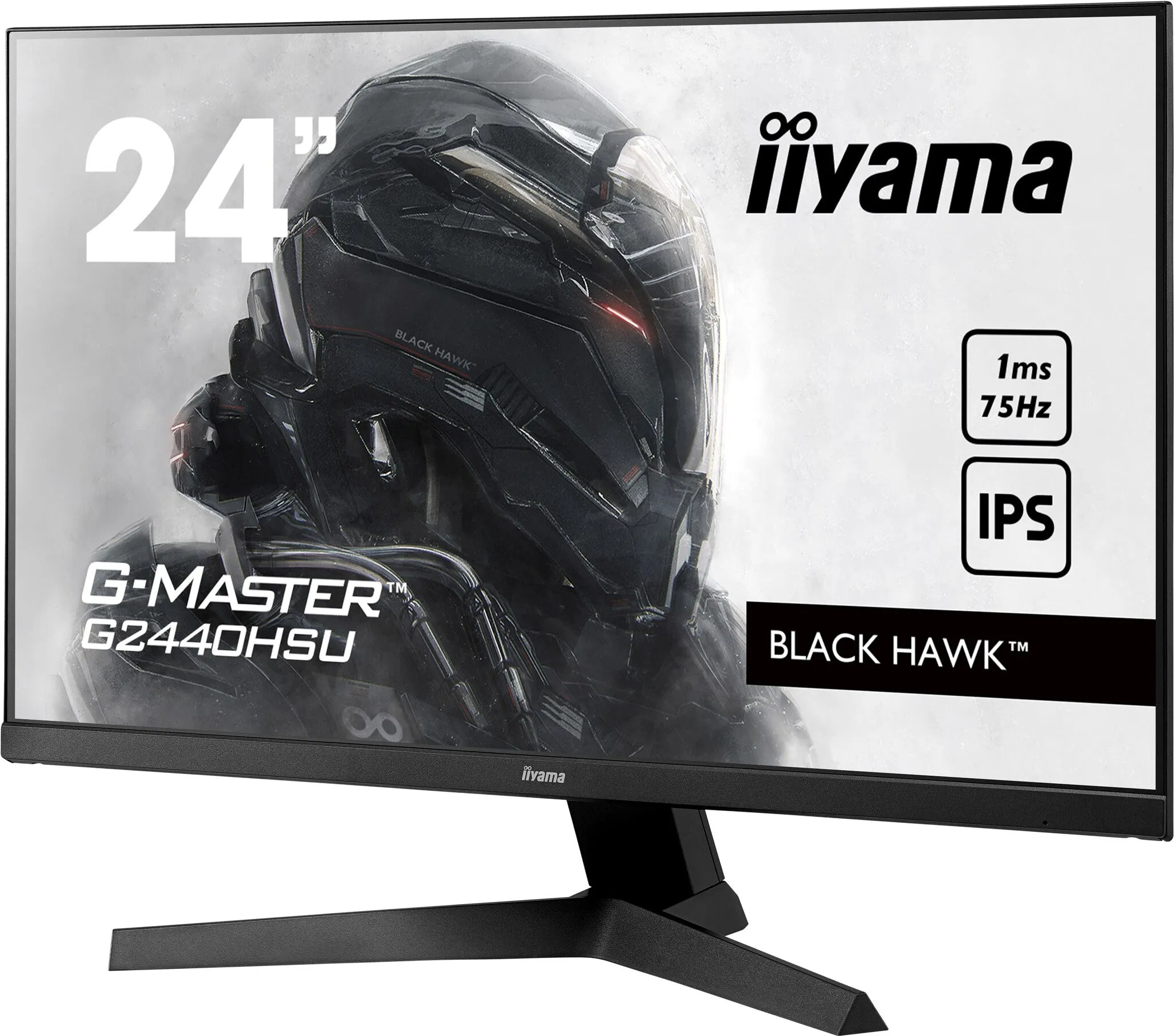 iiyama G-MASTER G2440HSU-B1 23.8" Full HD Gaming Monitor - 75Hz, 1ms, IPS, Speakers, Black
