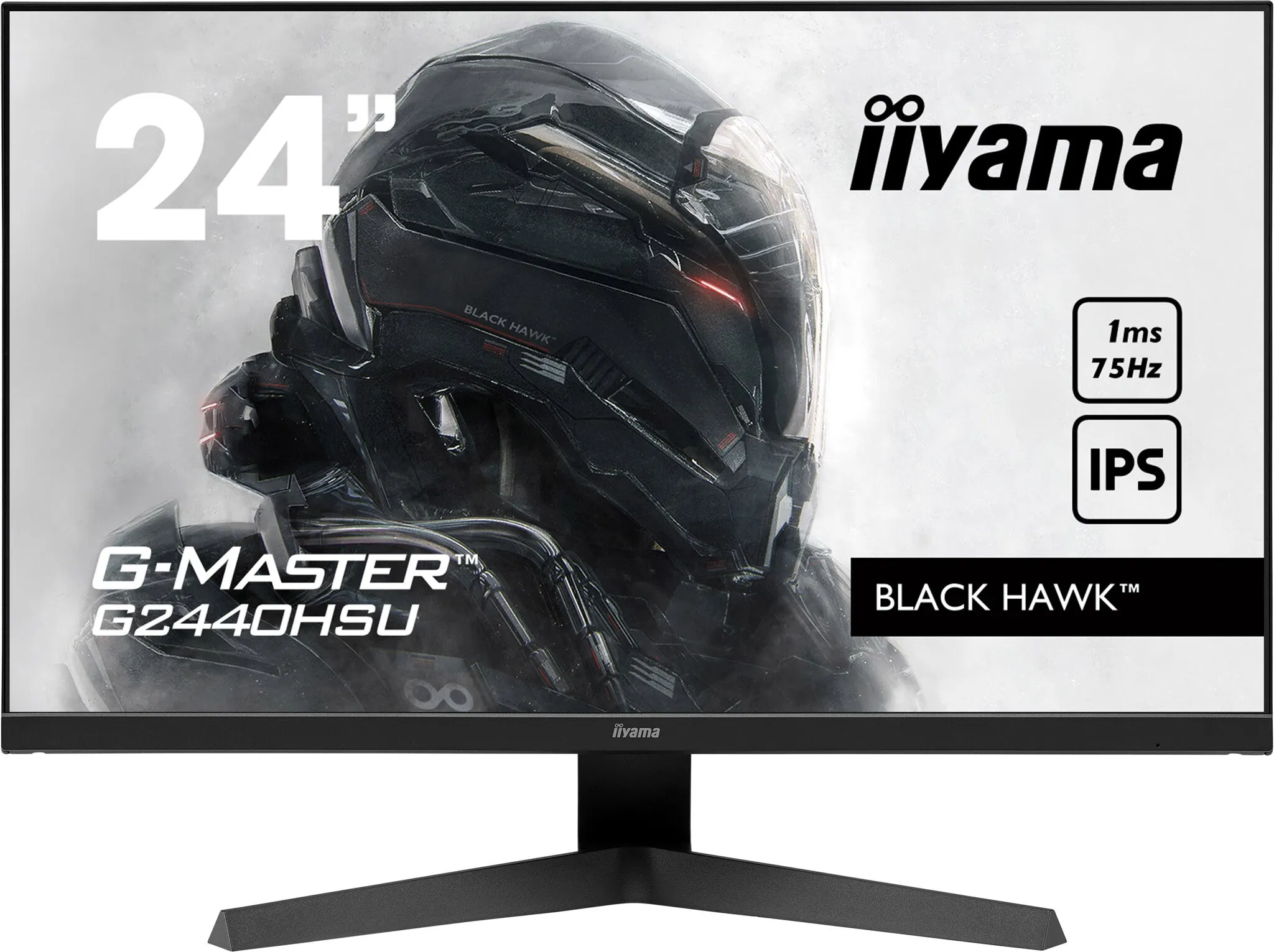 iiyama G-MASTER G2440HSU-B1 23.8" Full HD Gaming Monitor - 75Hz, 1ms, IPS, Speakers, Black