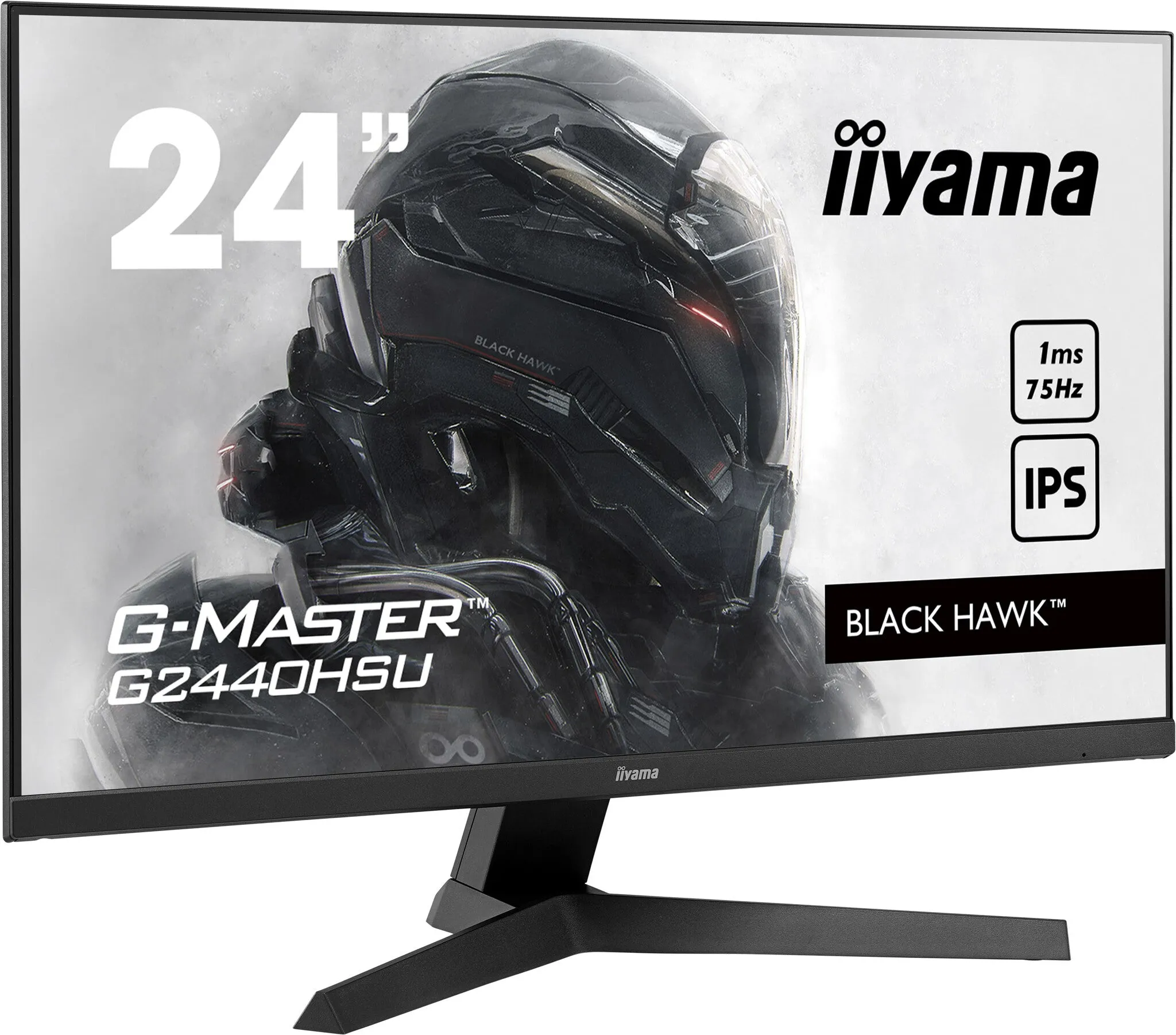 iiyama G-MASTER G2440HSU-B1 23.8" Full HD Gaming Monitor - 75Hz, 1ms, IPS, Speakers, Black