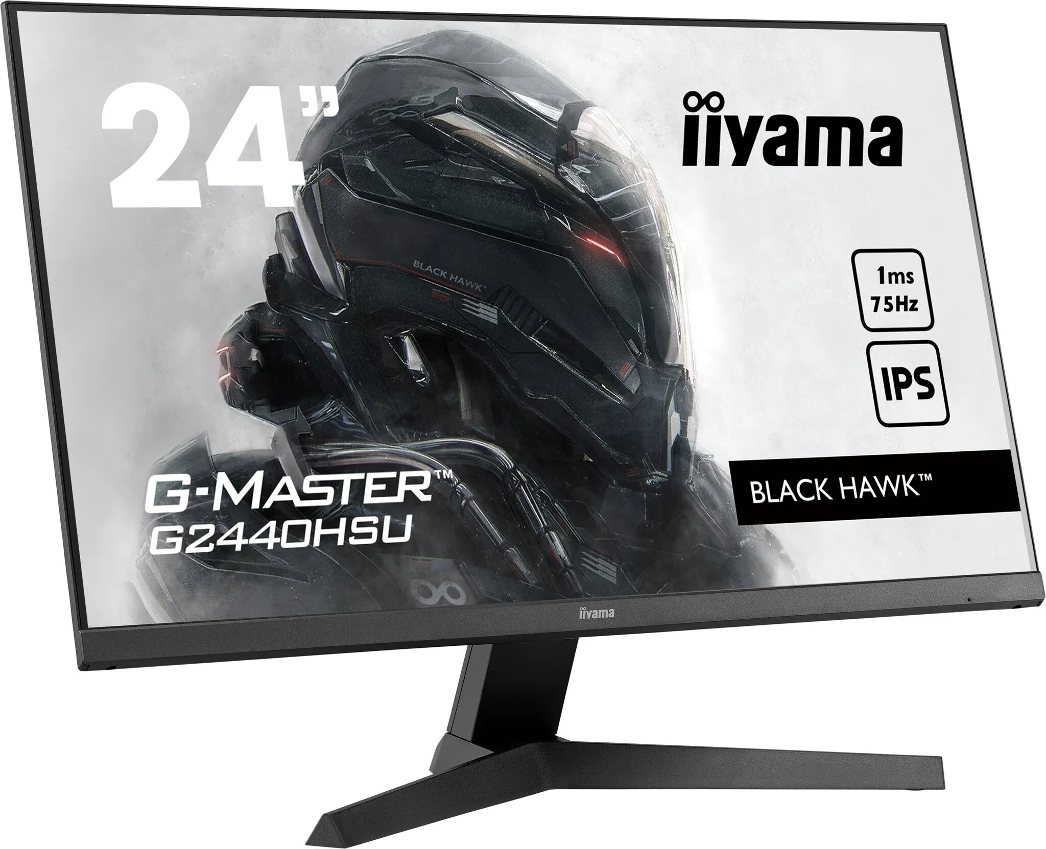 iiyama G-MASTER G2440HSU-B1 23.8" Full HD Gaming Monitor - 75Hz, 1ms, IPS, Speakers, Black