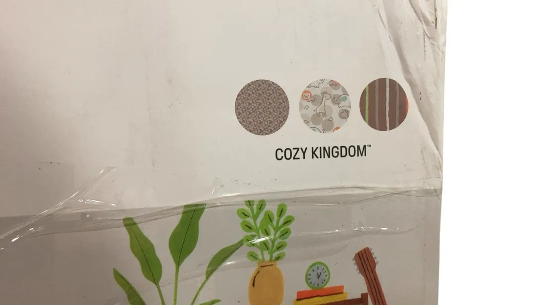 Ingenuity Soothe N Delight Portable Swing, Cozy Kingdom