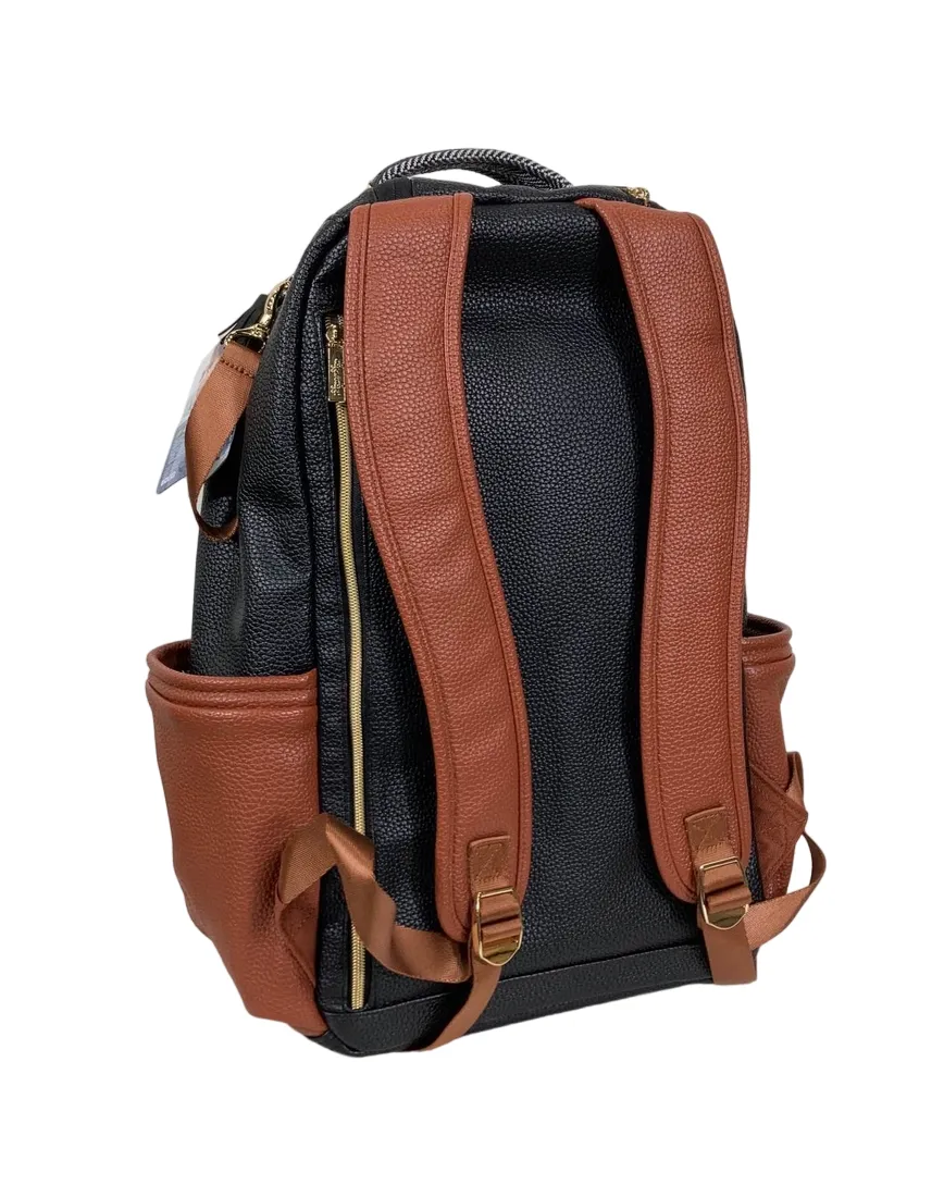 Itzy Ritzy Boss Plus Backpack Diaper Bag, Coffee & Cream