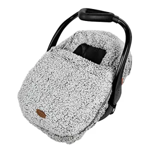 JJ Cole Cuddly BundleMe Car Seat Cover, Infant, Cuddly Grey