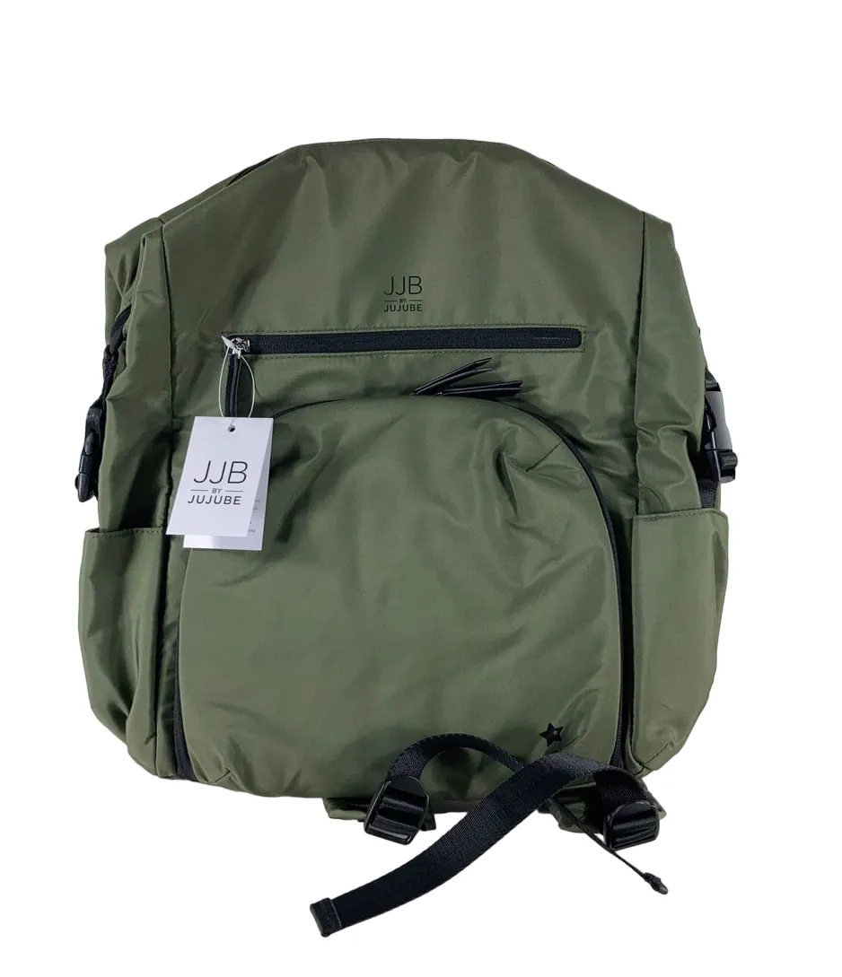 JuJuBe The Modern Diaper Backpack, Olive