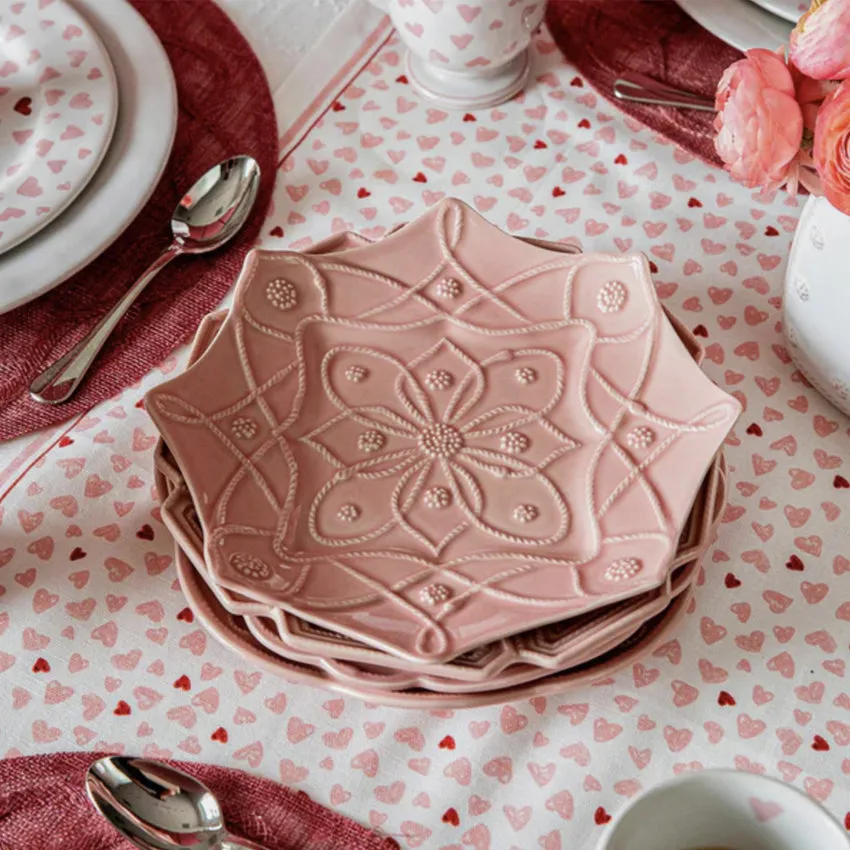 Juliska | Jardins Du Monde Plate Assorted - Set of 4