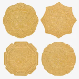 Juliska | Jardins Du Monde Plate Assorted - Set of 4