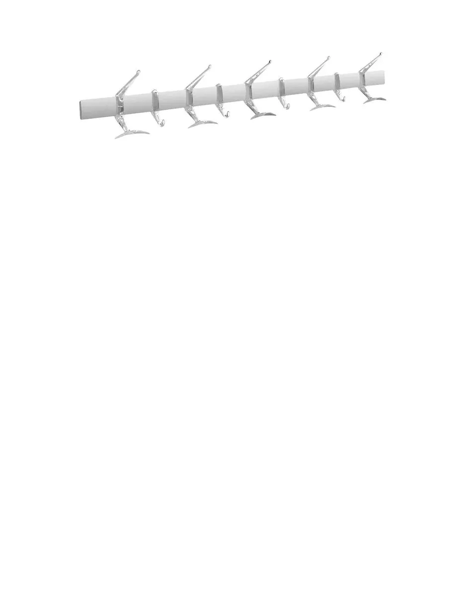 Kartell Hanger Wall 90 Cm, Crystal