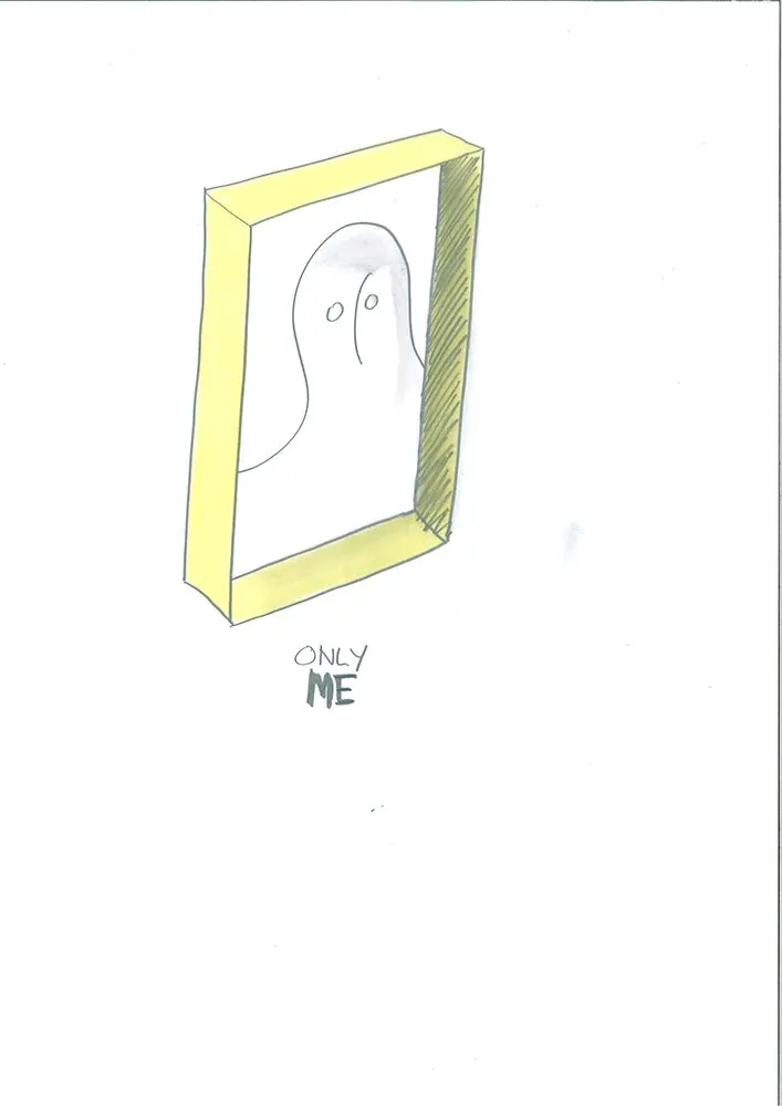 Kartell Only Me Mirror 80x180 Cm, Crystal