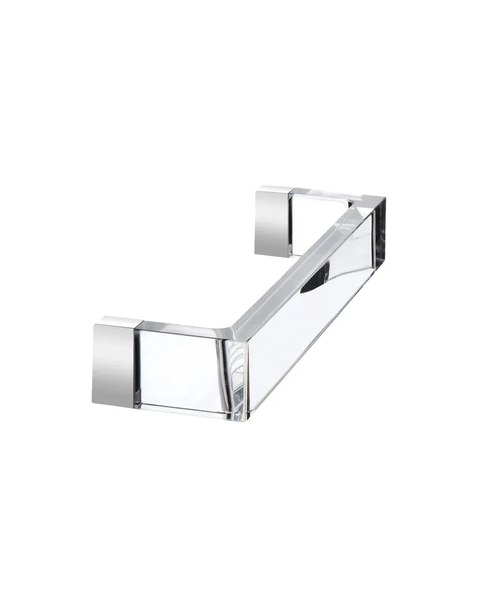 Kartell Rail Towel Rack 30 Cm, Crystal