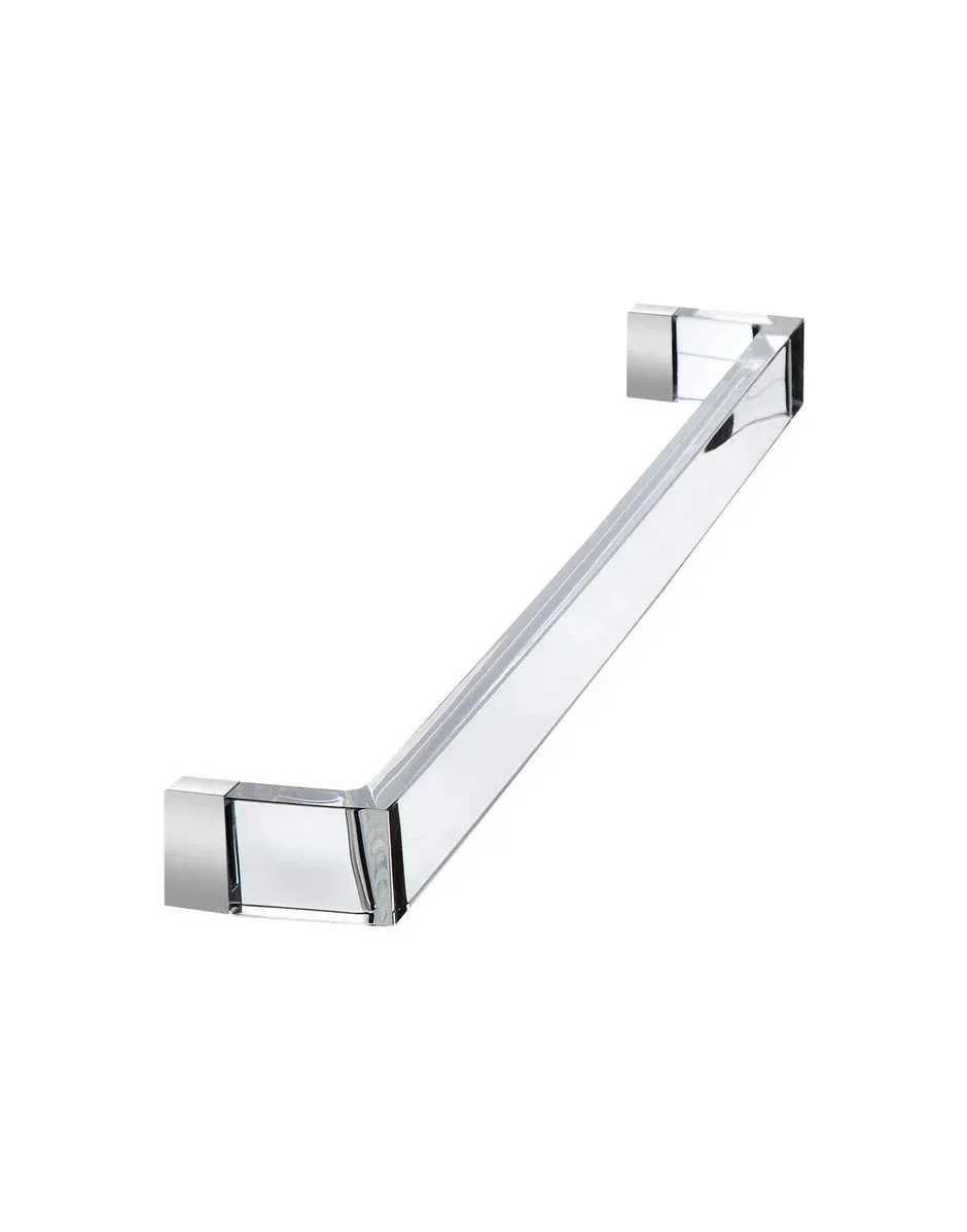 Kartell Rail Towel Rack 60 Cm, Crystal
