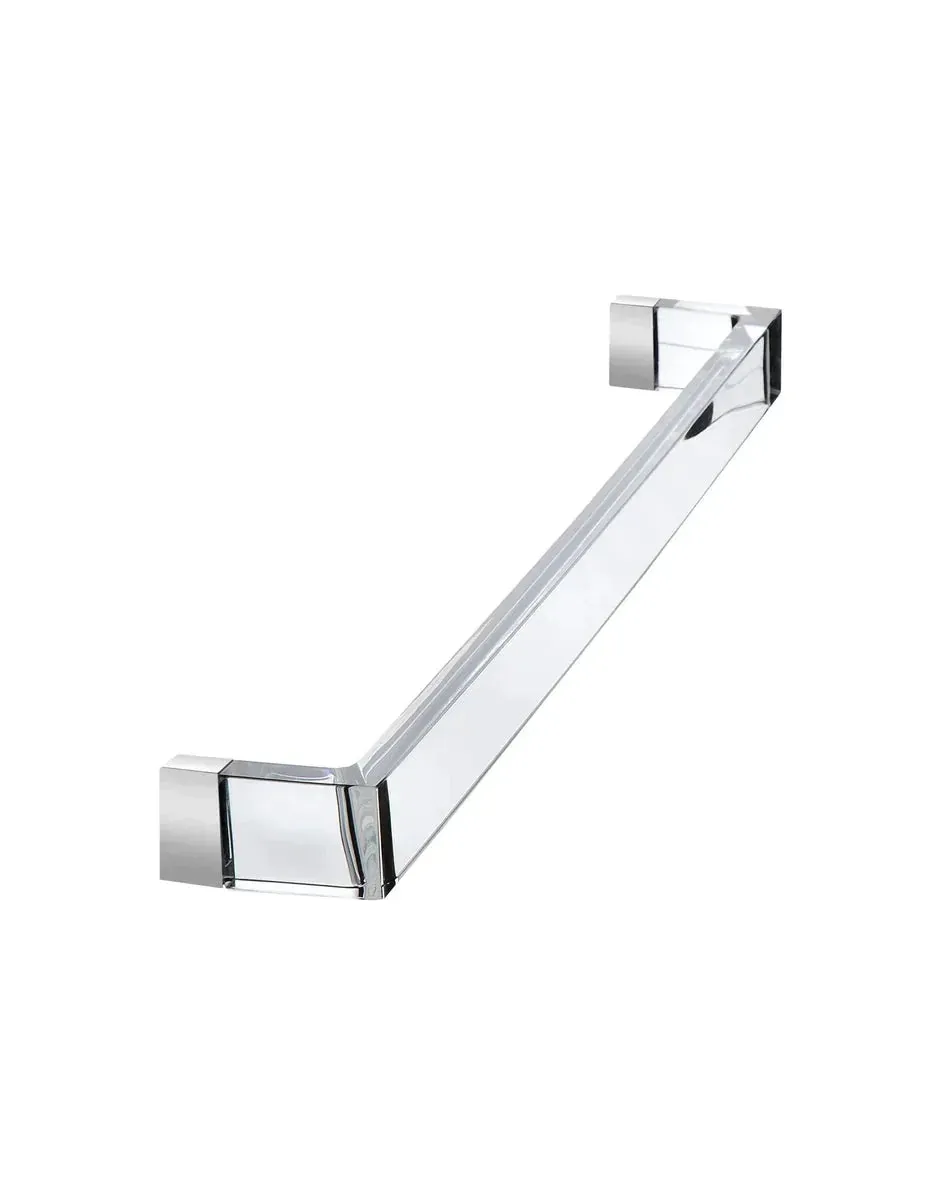 Kartell Rail Towel Rack 60 Cm, Crystal