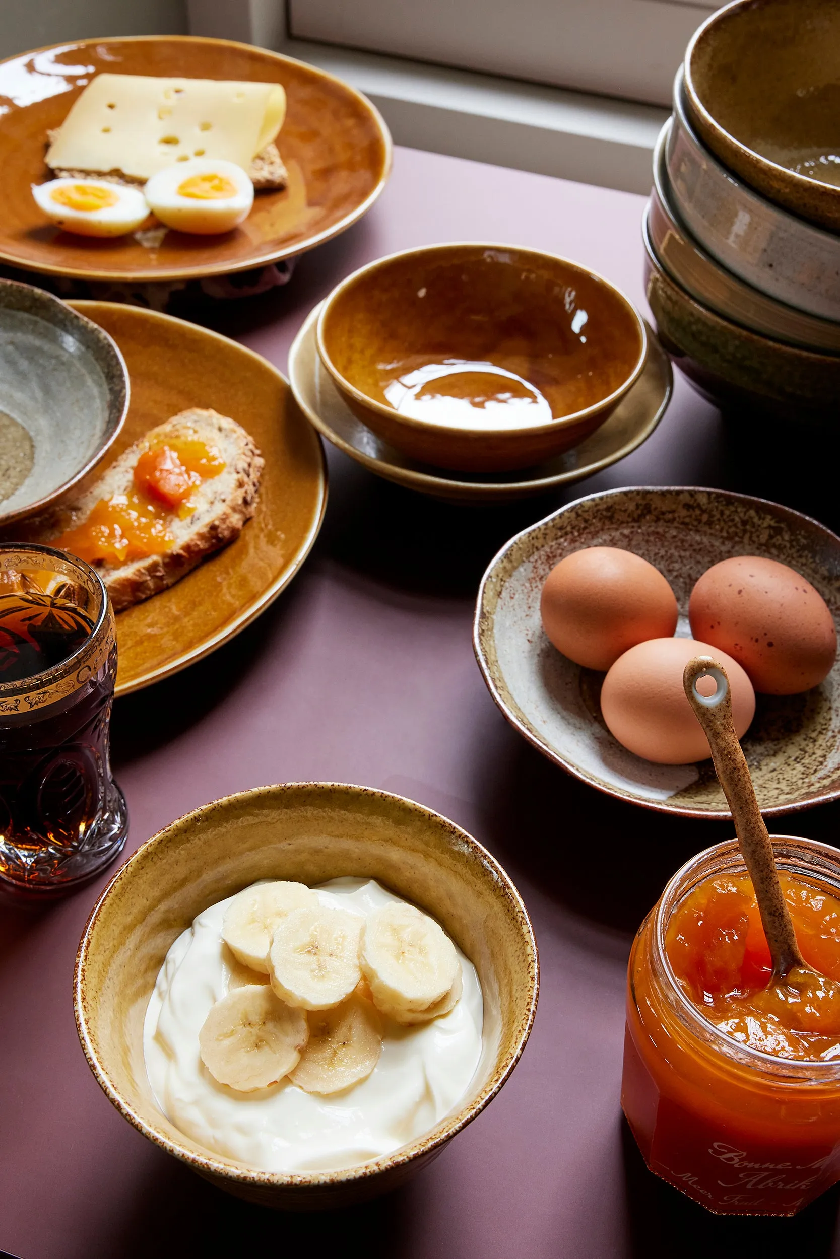 Kyoto Ceramics: Japanese Dinner Plate Brown