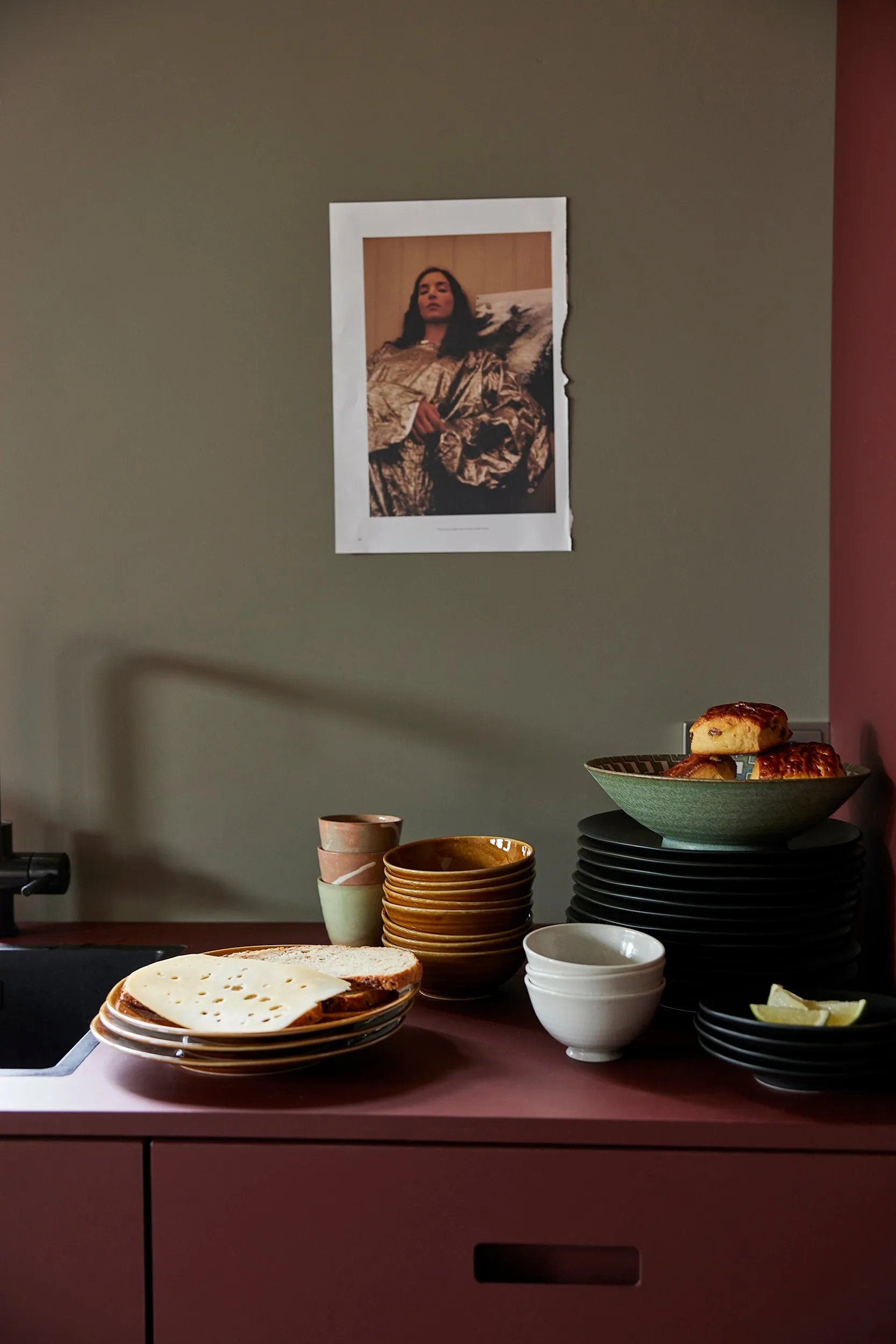 Kyoto Ceramics: Japanese Dinner Plate Brown
