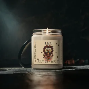 LEO Zodiac Scented Soy Candle, 9oz