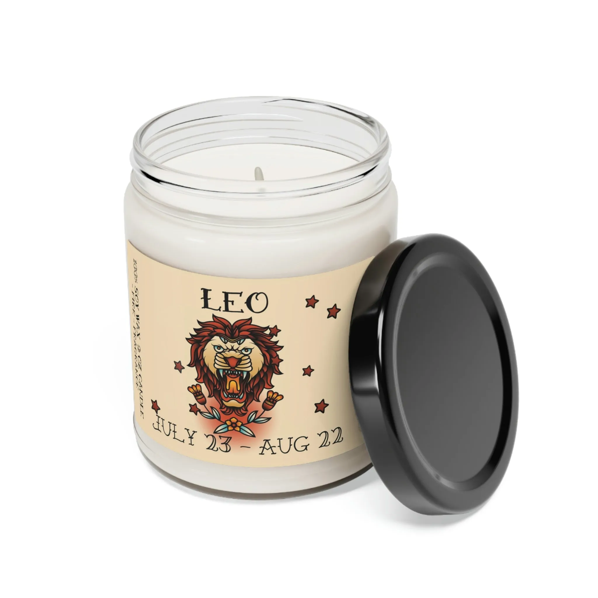 LEO Zodiac Scented Soy Candle, 9oz