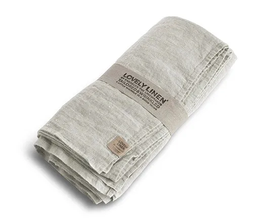 Linen Tablecloth - Light Grey