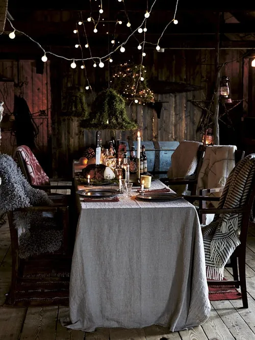 Linen Tablecloth - Natural Beige