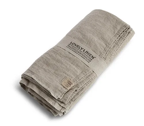 Linen Tablecloth - Natural Beige