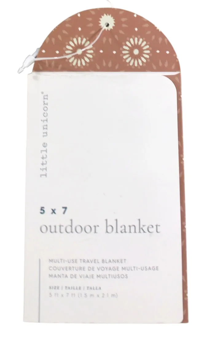 Little Unicorn 5 x 7 Outdoor Blanket, Sun Baked