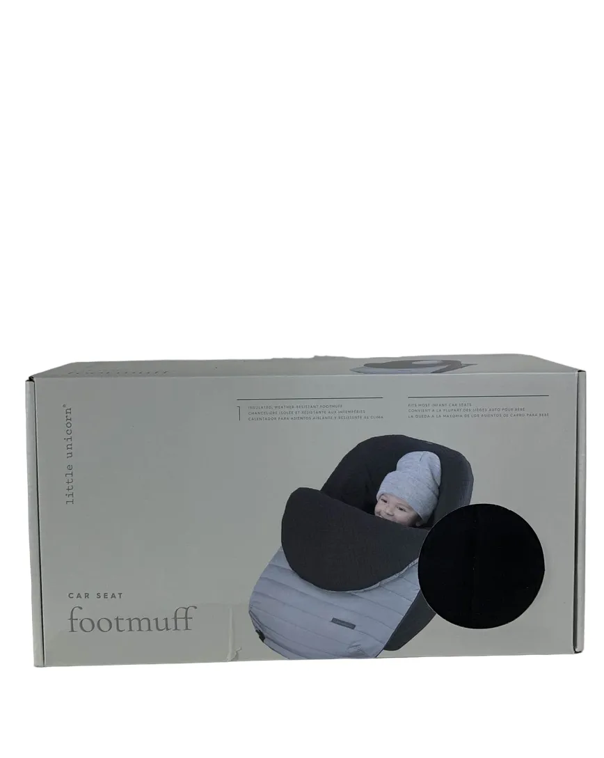 Little Unicorn Infant Car Seat Foot Muff, Black