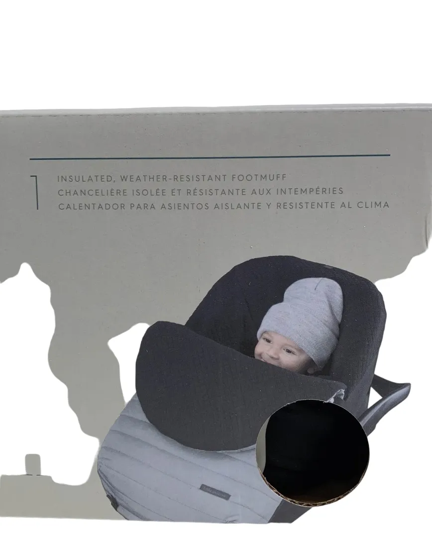 Little Unicorn Infant Car Seat Foot Muff, Black