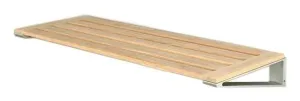 Loca Knax Shoe Rack 60 Cm, Oak Lacquered/Aluminium