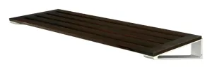Loca Knax Shoe Rack 60 Cm, Oak Tabac/Aluminium