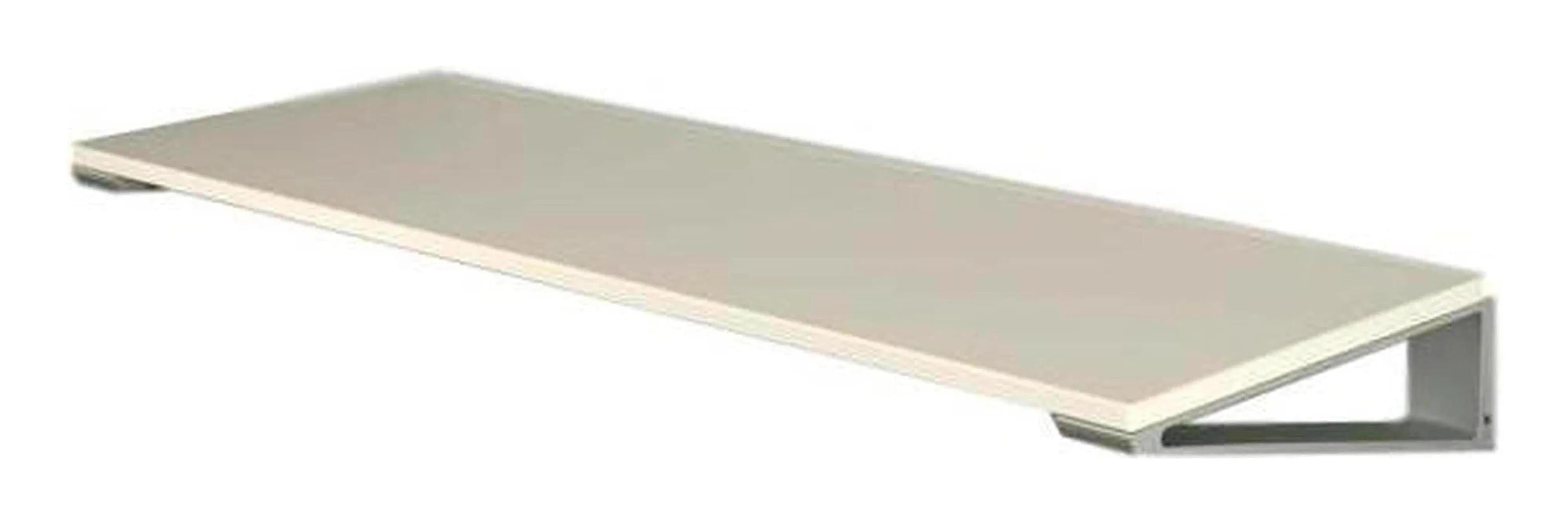 Loca Knax Shoe Rack 80 Cm, White/Aluminium