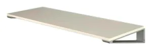 Loca Knax Shoe Rack 80 Cm, White/Aluminium