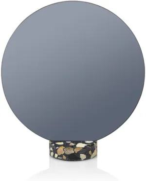Lucie Kaas Erat Mirror Black, ø 25cm