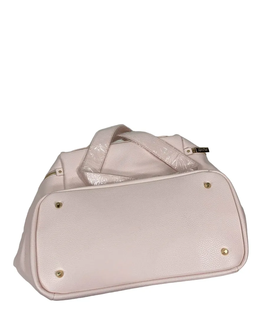 Luli Bebe Monaco Diaper Bag Petite, Pastel Pink