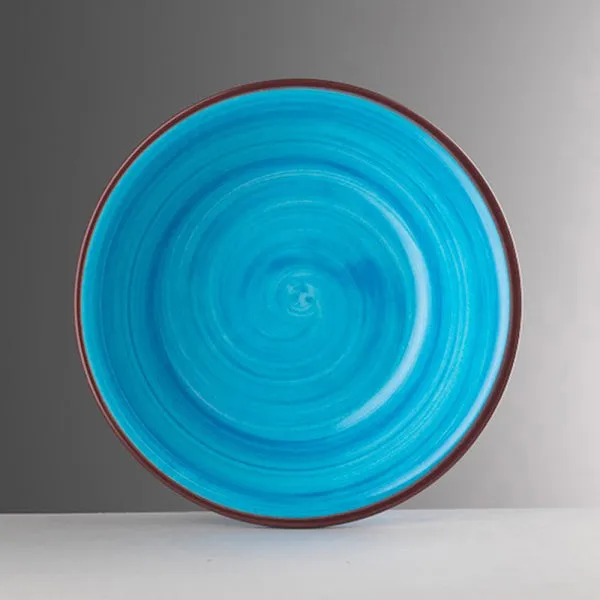 Mario Luca Giusti | 6 Saint Tropez Salad/Dessert Plates - Turquoise