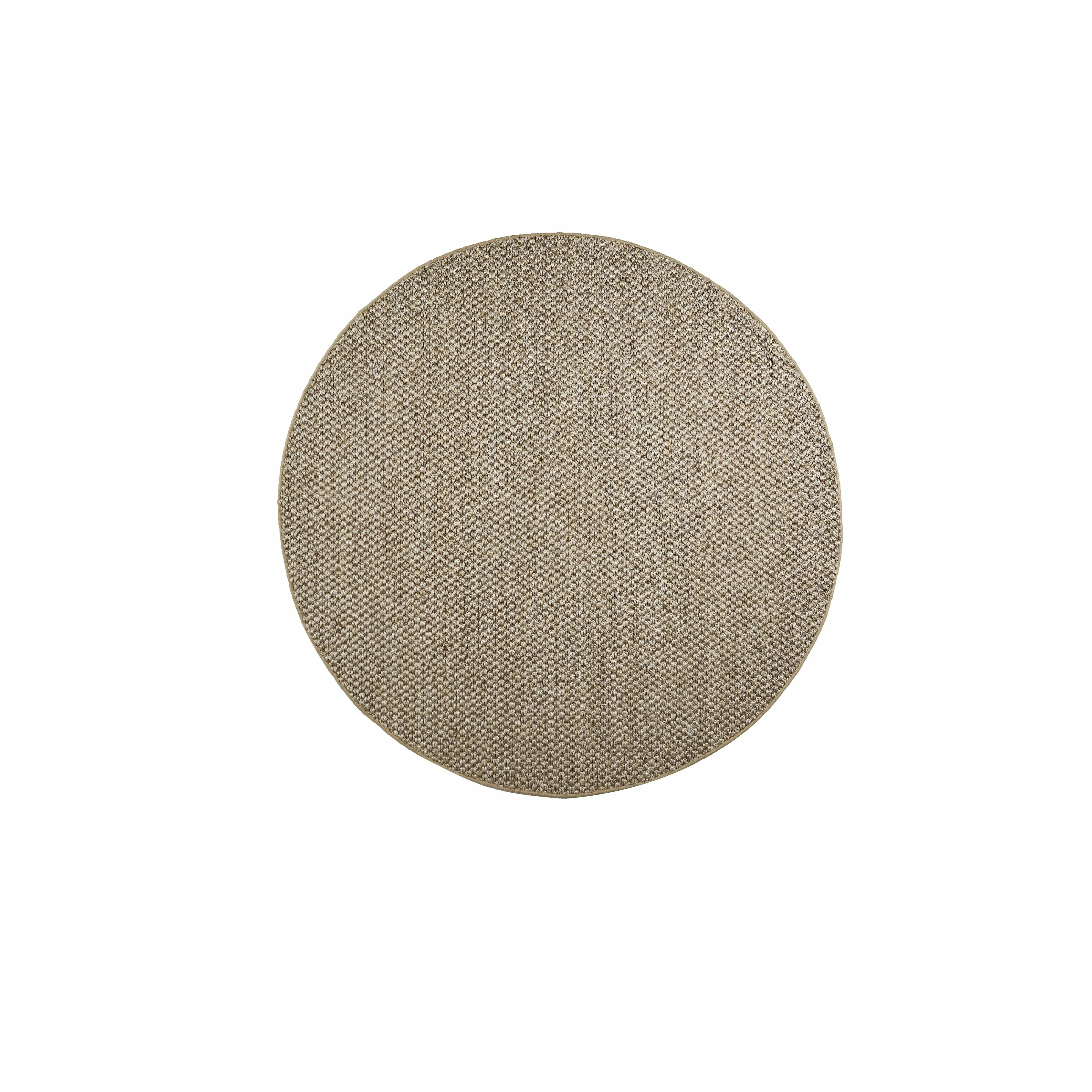 Massimo Belize Rug ø200, Natural Brown