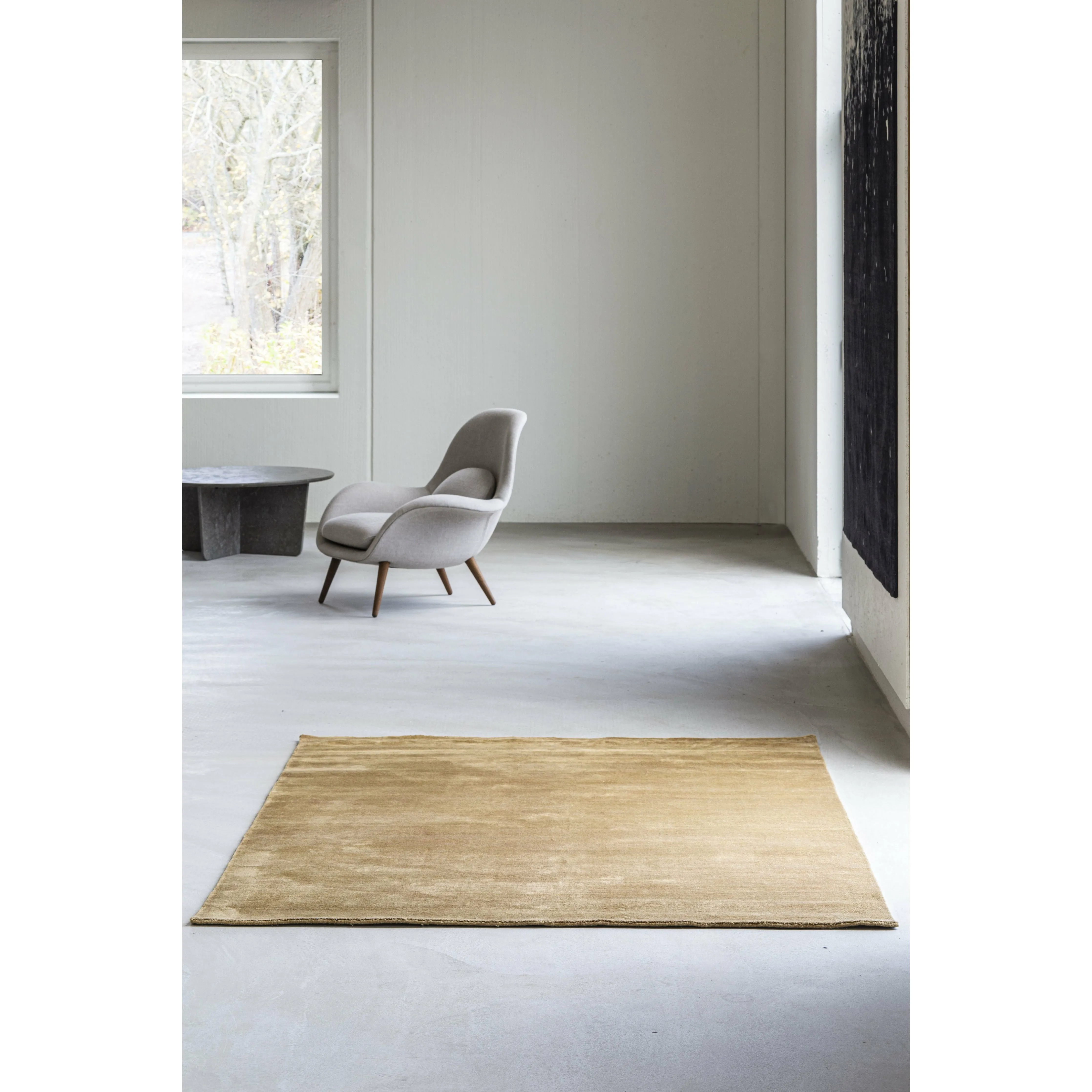Massimo Earth Bamboo Rug 250x300, Camel