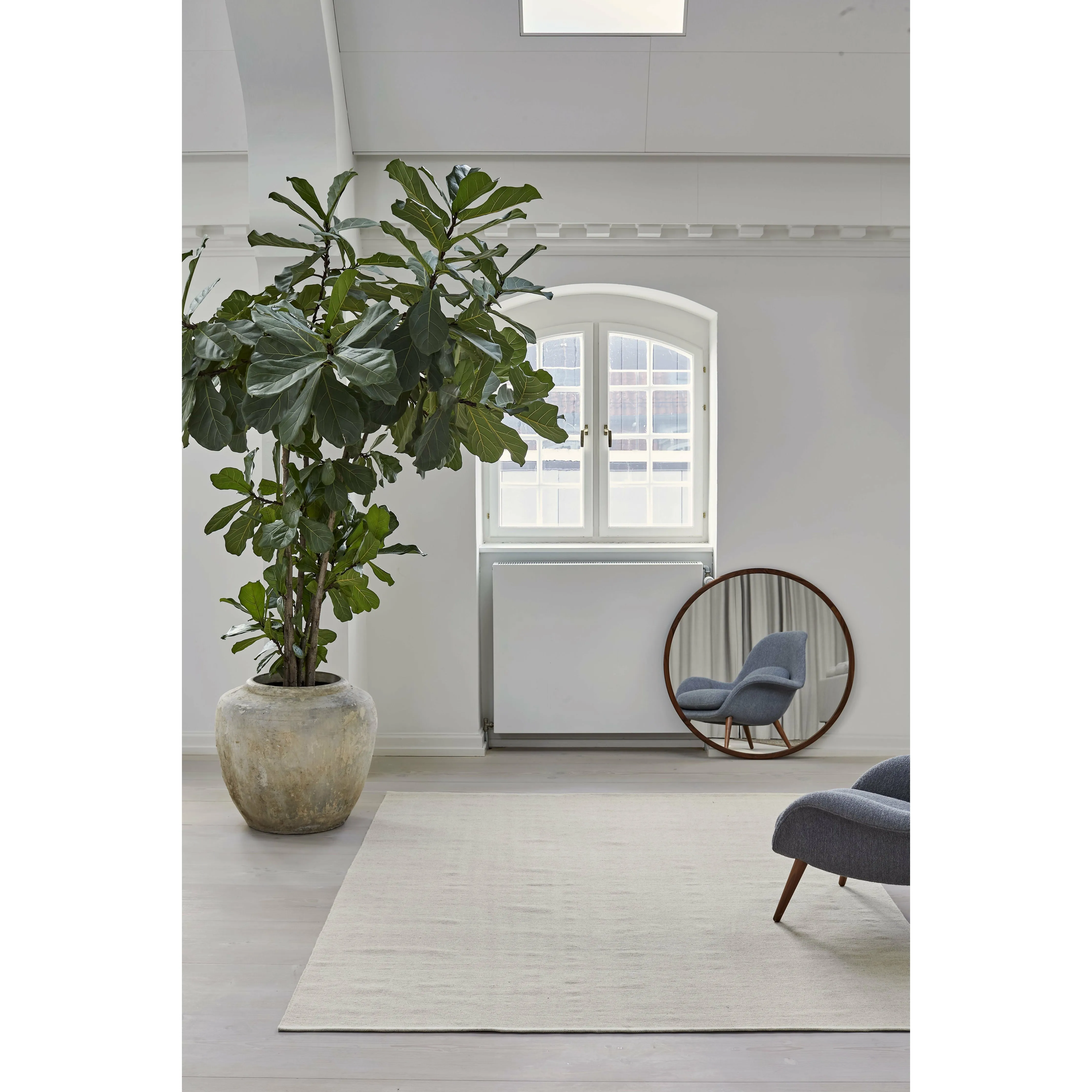 Massimo Escape Kelim Rug 170x240, Chalk